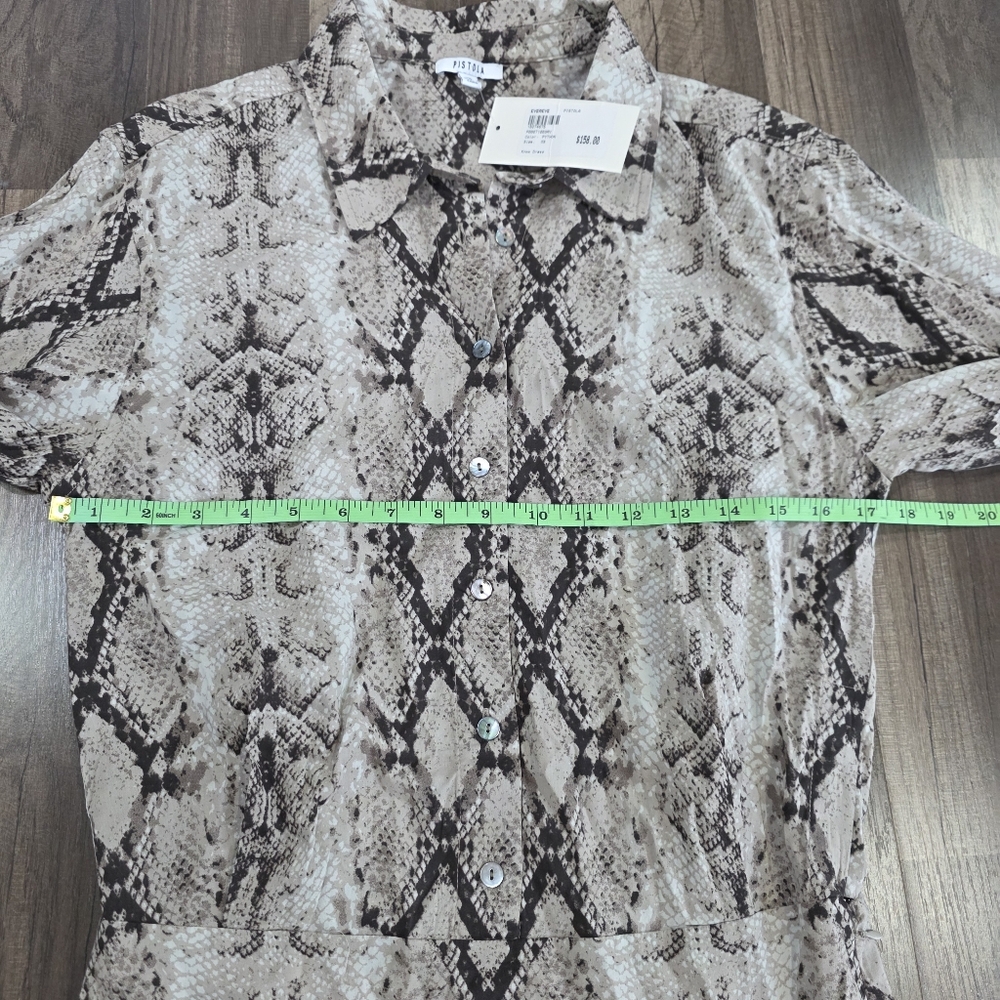 Pistola Python Knox Long Sleeve Partial Button Ed… - image 10